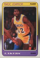 1988 Fleer #67 Magic Johnson Basketball Card