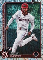 2025 Topps #181 James Wood Holo Foil Baseball Card