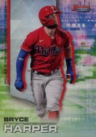 2021 Bowman's Best #55 Bryce Harper Refractor Baseball Card