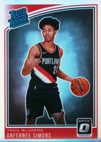 2018 Panini Donruss Optic #186 Anfernee Simons Holo Basketball Card