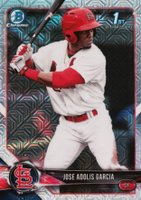 2018 Bowman Mega Box Chrome #BCP121 Jose Adolis Garcia Baseball Card