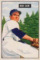 1951 Bowman #197 Bob Cain Baseball Card