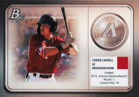 2022 Bowman Platinum Minted in Merit #MM1 Corbin Carroll Baseball Card