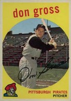 1959 Topps #228 Don Gross Baseball Card