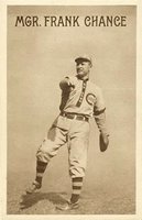 1910 Sepia Postcards # Frank Chance Baseball Card