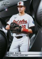 2025 Topps Chrome Black #27 Coby Mayo Baseball Card