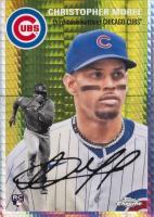 2023 Topps Chrome Platinum Anniversary #184 Christopher Morel Prism Refractor Baseball Card