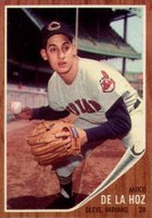 1962 Topps #123 Mike De La Hoz Baseball Card