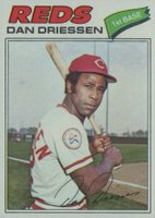 1977 Topps #23 Dan Driessen Baseball Card