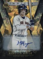 2021 Bowman Draft Bowman Invicta #BI4 Marcelo Mayer Autograph-Gold Atomic Refractor Baseball Card