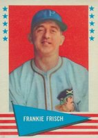 1961 Fleer #30 Frankie Frisch Baseball Card