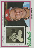 1978 Topps #324 Vern Rapp Baseball Card