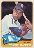 1965 Topps #586 Tommy McCraw Short Print Baseball Card