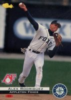 1994 Classic Promo #CB1 Alex Rodriguez Appleton Foxes Baseball Card