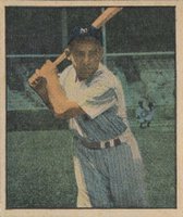 1951 Berk Ross #2-4 Yogi Berra Baseball Card