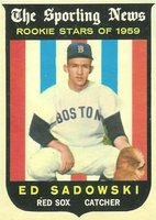 1959 Topps #139 Ed Sadowski Baseball Card