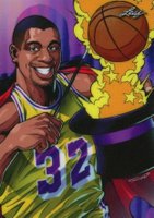 2024 Leaf Web Exclusives #113 Magic Johnson Anime Nation Basketball Card