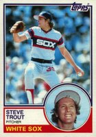 1983 Topps #461 Steve Trout Baseball Card