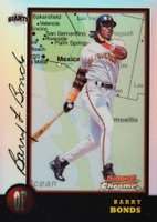 1998 Bowman Chrome International #225 Barry Bonds Refractor Baseball Card