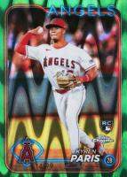 2024 Topps Chrome #151 Kyren Paris Green Wave Baseball Card