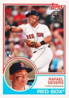 2018 Topps 1983 Topps Baseball Rookies #83-19 Rafael Devers Baseball Card