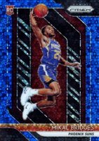 2018 Panini Prizm #289 Mikal Bridges Fast Break Prizm-Blue Basketball Card