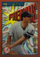 1996 Finest #122 Andy Pettitte Refractor Baseball Card