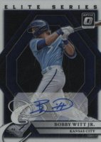 2022 Panini Donruss Optic Elite Series Signatures #EESBW Bobby Witt Jr. Baseball Card