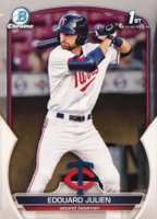 2023 Bowman Chrome Prospects #BCP82 Edouard Julien Baseball Card