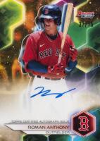 2023 Bowman's Best Best of 2023 Autographs #B23RAY Roman Anthony Gold Lava Baseball Card