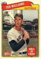 1989 Swell Baseball Greats #100 Ted Williams Baseball Card