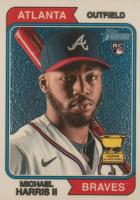 2023 Topps Heritage #30 Michael Harris II Chrome Baseball Card