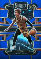2023 Panini Select #90 Gradey Dick Blue Prizm Basketball Card