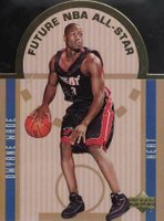 2003 Upper Deck Future All-Star Die-Cut #E11 Dwyane Wade Basketball Card
