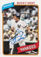 2016 Topps Archives 65th Anniversary Update #BD Bucky Dent Autograph Baseball Card