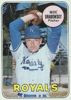 1969 Topps #508 Moe Drabowsky Baseball Card