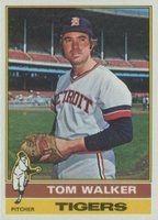 1976 Topps #186 Tom Walker Baseball Card