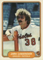1982 Fleer #169 John Lowenstein Baseball Card