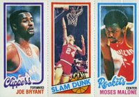 1980 Topps # Bryant/Jones/Malone Basketball Card