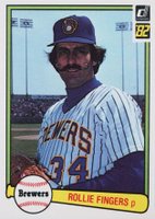 1982 Donruss #28 Rollie Fingers Baseball Card