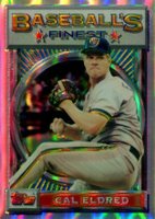 1993 Finest #147 Cal Eldred Refractor Baseball Card