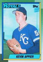 1990 Topps #167 Kevin Appier Baseball Card