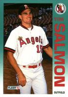 1992 Fleer Update #U-10 Tim Salmon Baseball Card