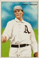 1912 Series of Champions # Chief Bender Miners Extra Baseball Card