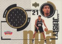 1998 Upper Deck Game Jerseys #GJ31 Tim Duncan Basketball Card