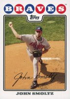 2008 Topps #540 John Smoltz Baseball Card