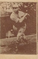 1929 Leader Novelty Candy # Jimmie Foxx Correct spell Jimmie Baseball Card