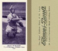 1916 Famous & Barr Co. #155 Ray Schalk Baseball Card