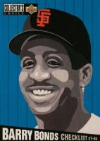 1994 Collector's Choice #316 Barry Bonds Checklist 1-64 Baseball Card
