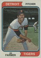 1974 Topps #506 Ed Farmer Baseball Card